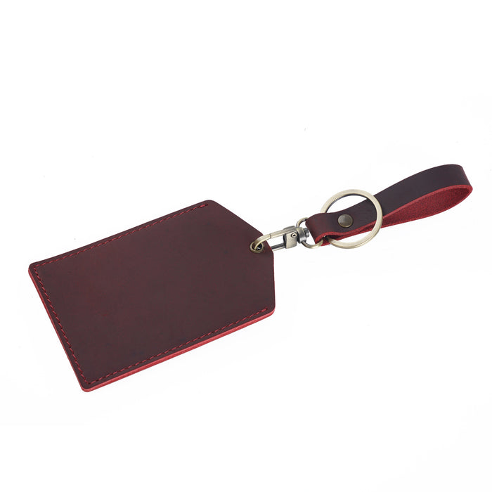 Jewelry WholesaleWholesale manual cowhide mini bus card set keychain JDC-KC-YiPi001 Keychains 意皮 %variant_option1% %variant_option2% %variant_option3%  Factory Price JoyasDeChina Joyas De China