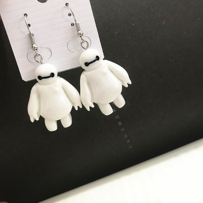 Wholesale Earrings Plastic Cute Ear hooks MOQ≥2 JDC-ES-Shier024