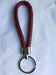 Jewelry WholesaleWholesale Braided Leather Rope Metal  Lanyard KeyChain MOQ≥2 JDC-KC-HuaY001 Keychains 华耀 %variant_option1% %variant_option2% %variant_option3%  Factory Price JoyasDeChina Joyas De China