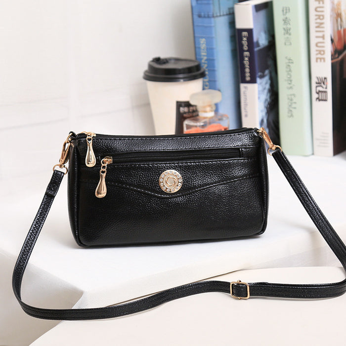 Wholesale Shoulder Bag PU Zipper Small Square Bag Diagonal JDC-SD-Meiw005