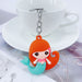 Jewelry WholesaleWholesale cartoon mermaid alloy keychain MOQ≥ 10 JDC-KC-yongz007 Keychains 永泽 %variant_option1% %variant_option2% %variant_option3%  Factory Price JoyasDeChina Joyas De China