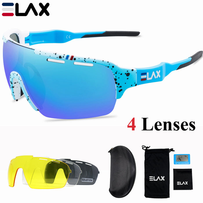 Jewelry WholesaleWholesale Half Frame Polarized Cycling Glasses 4 Lens Set JDC-SG-TuN005 Sunglasses 图纳 %variant_option1% %variant_option2% %variant_option3%  Factory Price JoyasDeChina Joyas De China