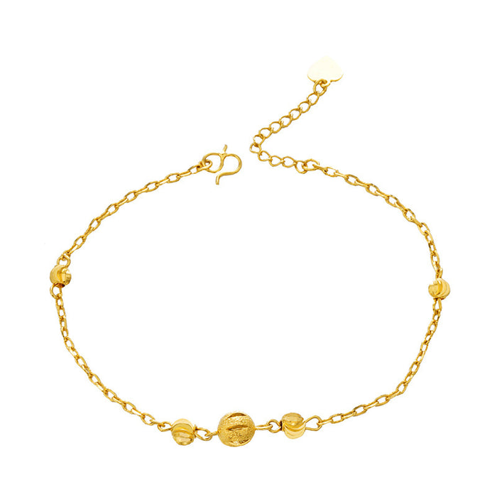 Jewelry WholesaleWholesale copper plated 999 gold new Anklets JDC-AS-Xsj004 Anklet 鑫饰界 %variant_option1% %variant_option2% %variant_option3%  Factory Price JoyasDeChina Joyas De China