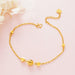 Jewelry WholesaleWholesale copper plated 999 gold new Anklets JDC-AS-Xsj004 Anklet 鑫饰界 %variant_option1% %variant_option2% %variant_option3%  Factory Price JoyasDeChina Joyas De China