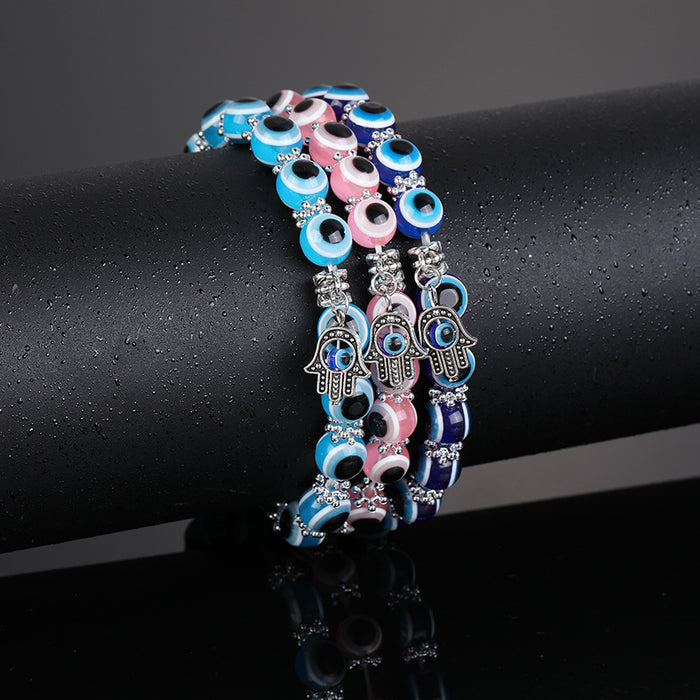 Wholesale Bergamot Hand Beaded Bracelet JDC-AS-JIai009