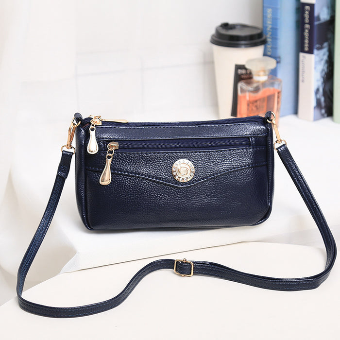 Wholesale Shoulder Bag PU Zipper Small Square Bag Diagonal JDC-SD-Meiw005