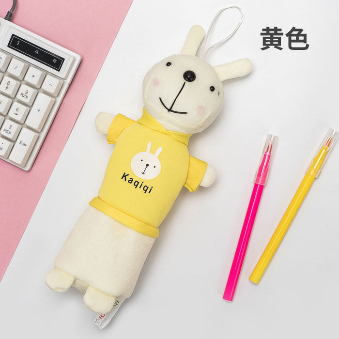 Wholesale Pen Bag Plush Cute Cartoon Rabbit Stationery Bag JDC-PC-WenJ001