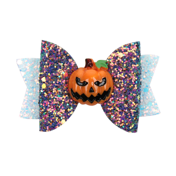 Wholesale Hair Clips Resin Bow Resin Halloween 20PCS JDC-HC-HaiS001