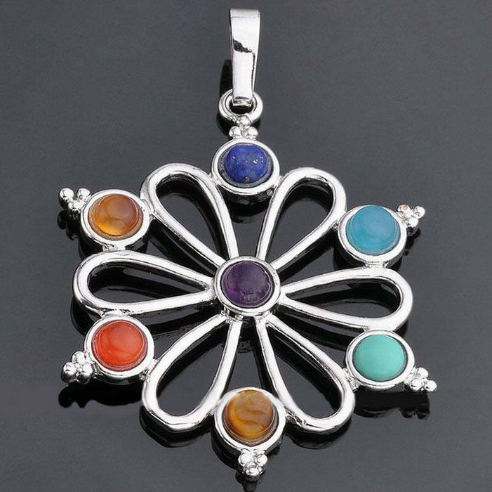 Jewelry WholesaleWholesale crystal gemstone colorful pendant inlaid gemstone necklace JDC-NE-Saip025 Necklaces 赛蒲 %variant_option1% %variant_option2% %variant_option3%  Factory Price JoyasDeChina Joyas De China