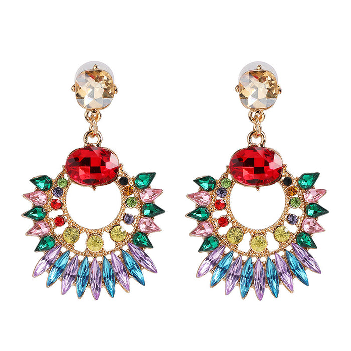 Jewelry WholesaleWholesale tassel alloy earrings JDC-ES-LIUM048 Earrings 榴芒 %variant_option1% %variant_option2% %variant_option3%  Factory Price JoyasDeChina Joyas De China