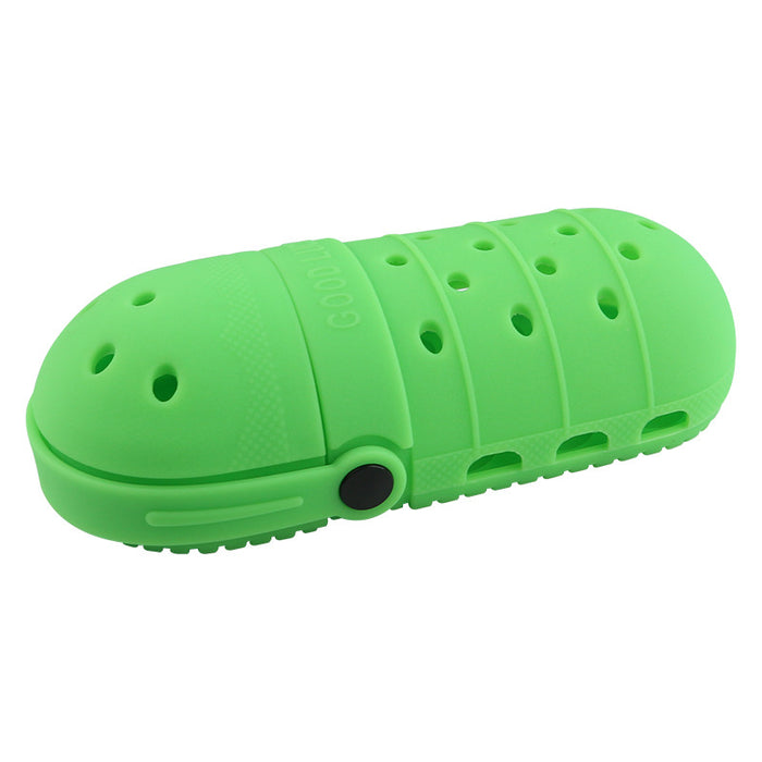 Wholesale Children's Silicone Croc Charms Pencil Case MOQ≥3 JDC-PB-TFeng001