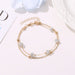 Jewelry WholesaleWholesale Copper Crystal Ball Anklet JDC-AS-D011 Anklet 晴雯 %variant_option1% %variant_option2% %variant_option3%  Factory Price JoyasDeChina Joyas De China