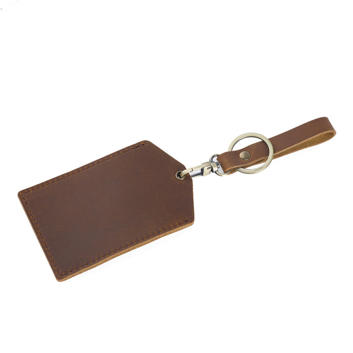 Jewelry WholesaleWholesale manual cowhide mini bus card set keychain JDC-KC-YiPi001 Keychains 意皮 %variant_option1% %variant_option2% %variant_option3%  Factory Price JoyasDeChina Joyas De China