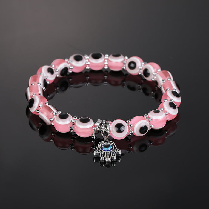 Wholesale Bergamot Hand Beaded Bracelet JDC-AS-JIai009