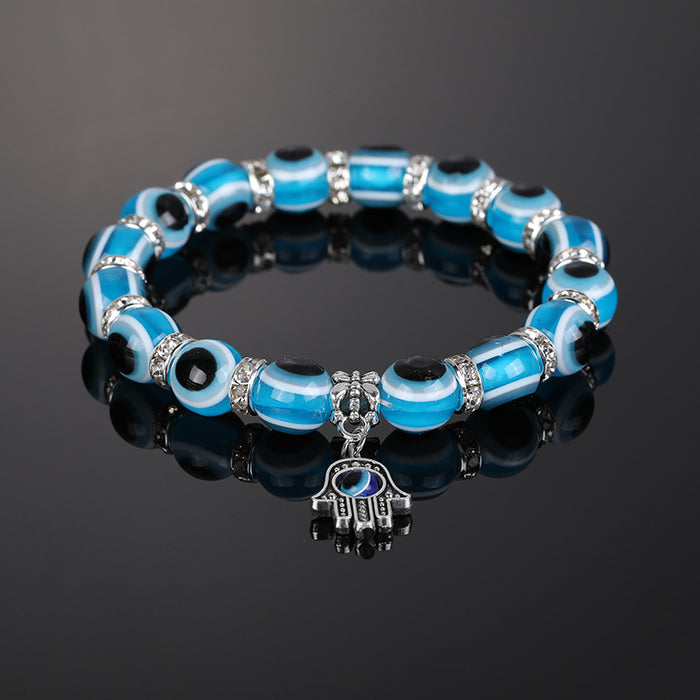 Wholesale Bergamot Hand Beaded Bracelet JDC-AS-JIai009