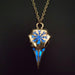 Jewelry WholesaleWholesale Vintage Pendant Viking Crow Skull Olecranon Luminous Necklace JDC-NE-zifei002 Necklaces 紫菲 %variant_option1% %variant_option2% %variant_option3%  Factory Price JoyasDeChina Joyas De China