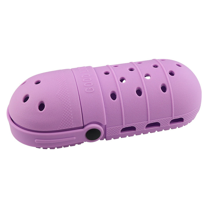 Wholesale Children's Silicone Croc Charms Pencil Case MOQ≥3 JDC-PB-TFeng001