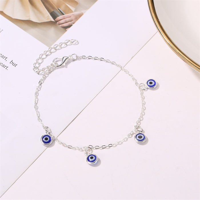 Jewelry WholesaleWholesale personality eye drops simple anklet JDC-AS-D017 Anklet 晴雯 %variant_option1% %variant_option2% %variant_option3%  Factory Price JoyasDeChina Joyas De China