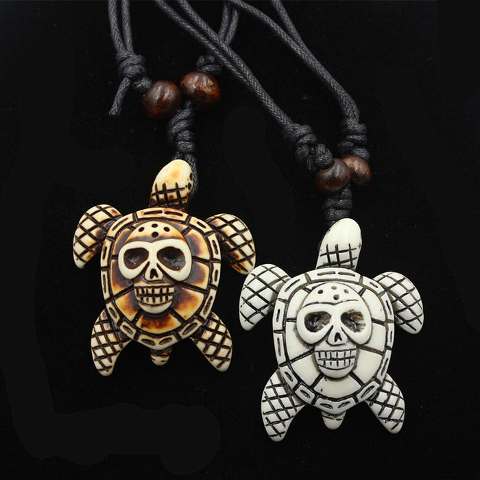 Jewelry WholesaleWholesale Resin Lucky Turtle Necklaces MOQ≥3 JDC-NE-Shuangd002 Necklaces 双德 %variant_option1% %variant_option2% %variant_option3%  Factory Price JoyasDeChina Joyas De China