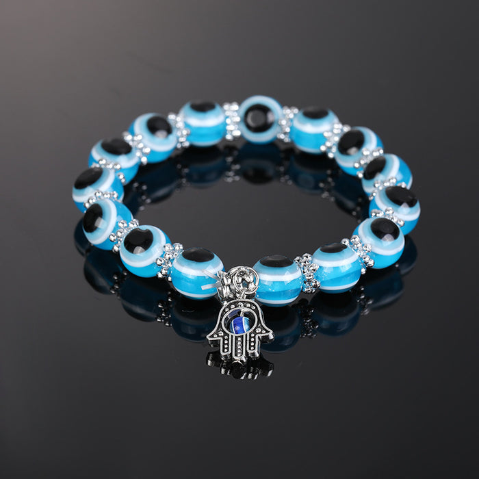 Wholesale Bergamot Hand Beaded Bracelet JDC-AS-JIai009