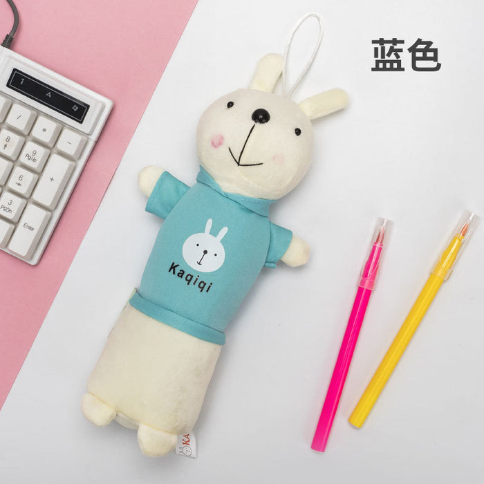 Wholesale Pen Bag Plush Cute Cartoon Rabbit Stationery Bag JDC-PC-WenJ001