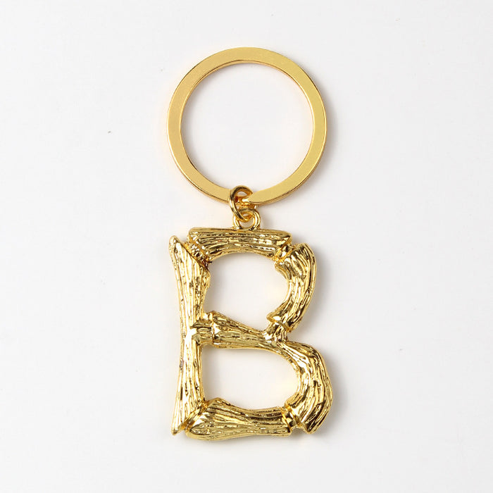 Jewelry WholesaleWholesale Fashion Creative 26 English Alphabet Keychains JDC-KC-YZW002 Keychains 袁占威 %variant_option1% %variant_option2% %variant_option3%  Factory Price JoyasDeChina Joyas De China