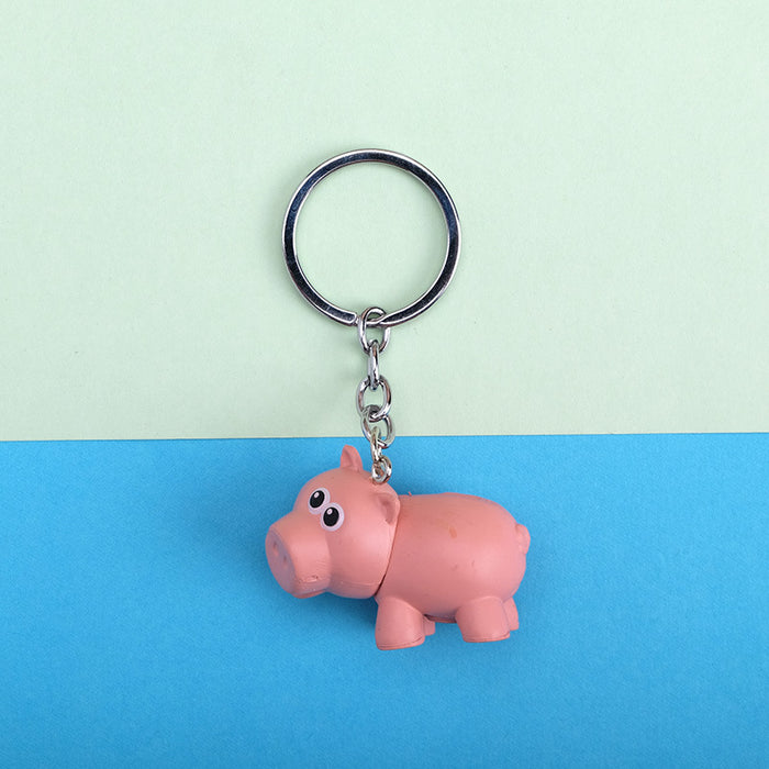 Wholesale of Cute Plastic Keychains JDC-KC-QMou023