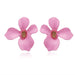 Jewelry WholesaleWholesale temperament flower alloy small fresh petal earrings JDC-ES-Hemin006 Earrings 和鸣 %variant_option1% %variant_option2% %variant_option3%  Factory Price JoyasDeChina Joyas De China