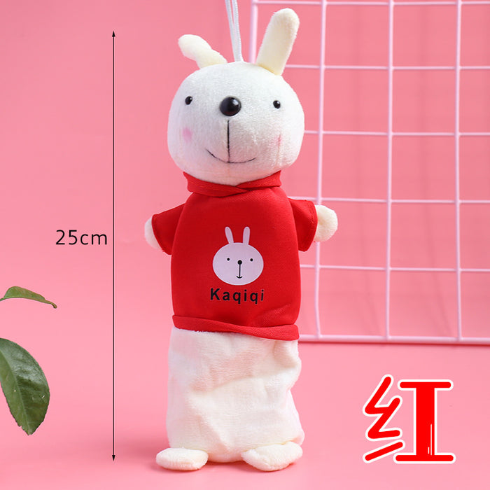 Wholesale Pencil Bags Plush Rabbit Cute MOQ≥2 JDC-PB-LGT002