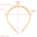 Jewelry WholesaleWholesale alloy inlaid pearl hair band JDC-HD-JL074 Headband 氿乐 %variant_option1% %variant_option2% %variant_option3%  Factory Price JoyasDeChina Joyas De China