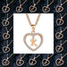 Jewelry WholesaleWholesale 26 letter zircon love necklace JDC-NE-Saip019 Necklaces 赛蒲 %variant_option1% %variant_option2% %variant_option3%  Factory Price JoyasDeChina Joyas De China