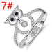 Jewelry WholesaleWholesale Owl Cutout Zircon Copper Ring JDC-RS-MiMeng042 Rings 米萌 %variant_option1% %variant_option2% %variant_option3%  Factory Price JoyasDeChina Joyas De China