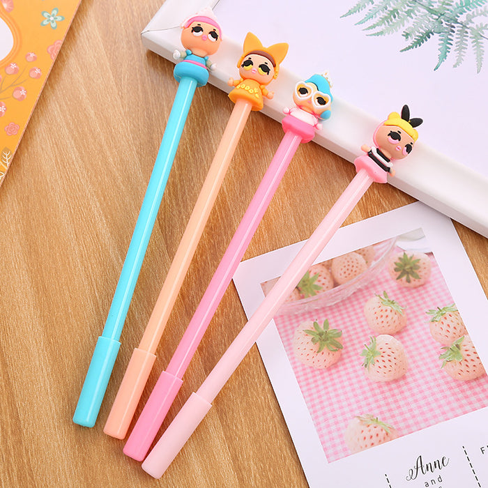 Jewelry WholesaleWholesale Cute Princess Cartoon Plastic Ballpoint Pen JDC-BP-Liuj001 Ballpoint Pen 柳锦 %variant_option1% %variant_option2% %variant_option3%  Factory Price JoyasDeChina Joyas De China