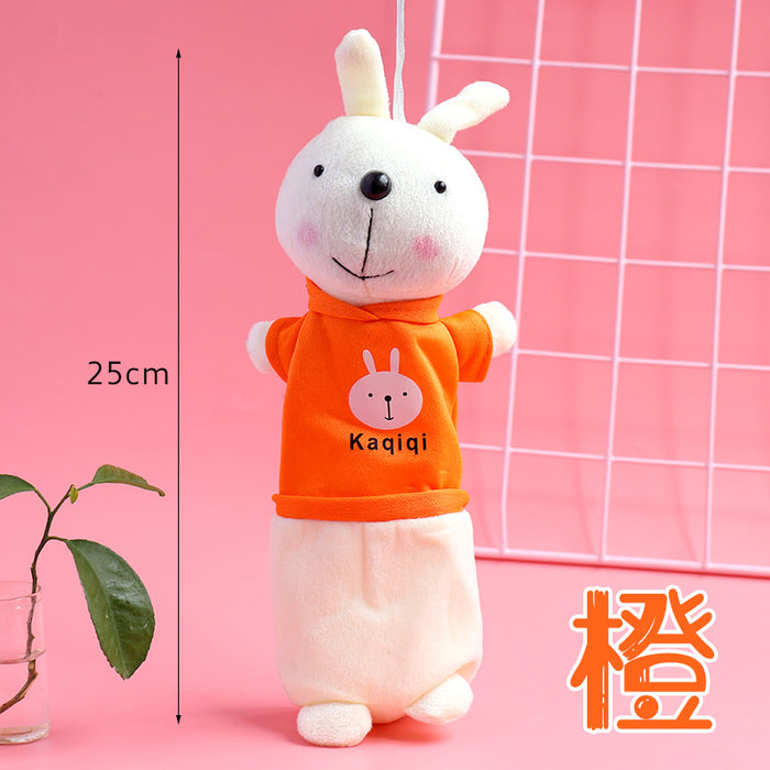 Wholesale Pencil Bags Plush Rabbit Cute MOQ≥2 JDC-PB-LGT002