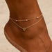 Jewelry WholesaleWholesale love Beach Resort copper Anklets JDC-KT-YeB005 Anket 烨贝 %variant_option1% %variant_option2% %variant_option3%  Factory Price JoyasDeChina Joyas De China