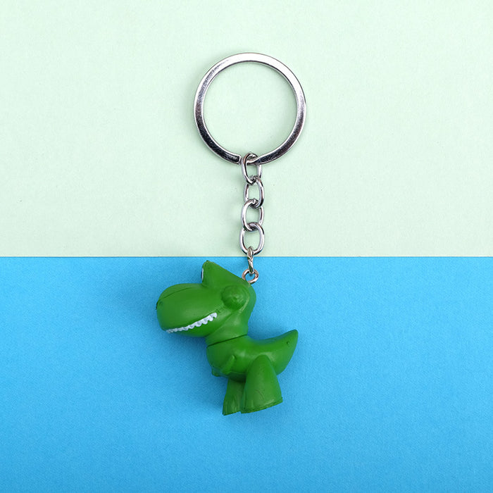 Wholesale of Cute Plastic Keychains JDC-KC-QMou023