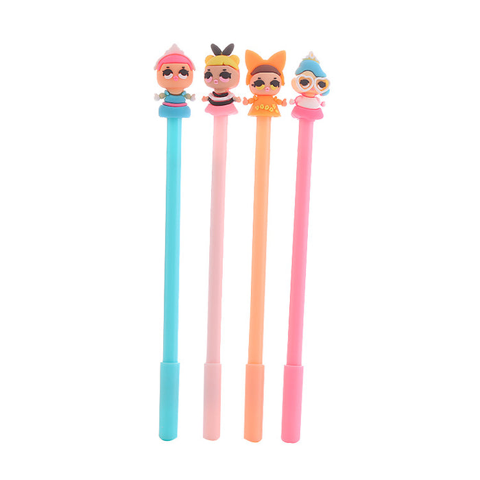 Jewelry WholesaleWholesale Cute Princess Cartoon Plastic Ballpoint Pen JDC-BP-Liuj001 Ballpoint Pen 柳锦 %variant_option1% %variant_option2% %variant_option3%  Factory Price JoyasDeChina Joyas De China