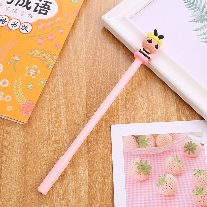 Jewelry WholesaleWholesale Cute Princess Cartoon Plastic Ballpoint Pen JDC-BP-Liuj001 Ballpoint Pen 柳锦 %variant_option1% %variant_option2% %variant_option3%  Factory Price JoyasDeChina Joyas De China