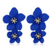 Jewelry WholesaleWholesale flower double layer long green alloy earrings JDC-ES-HEM002 Earrings 和鸣 %variant_option1% %variant_option2% %variant_option3%  Factory Price JoyasDeChina Joyas De China