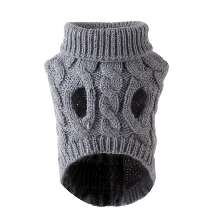 Wholesale Pet Clothing Acrylic Autumn Winter Warm Dog Clothing MOQ≥2 JDC-PC-MY001