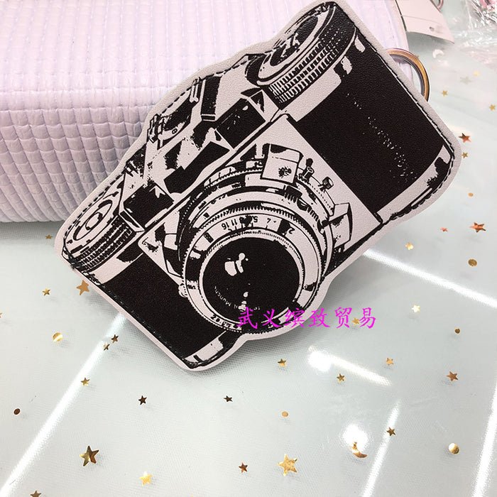 Wholesale keychain wallets creative coin purse retro car key case card wallet kids storage bag JDC-KC-BinZ002