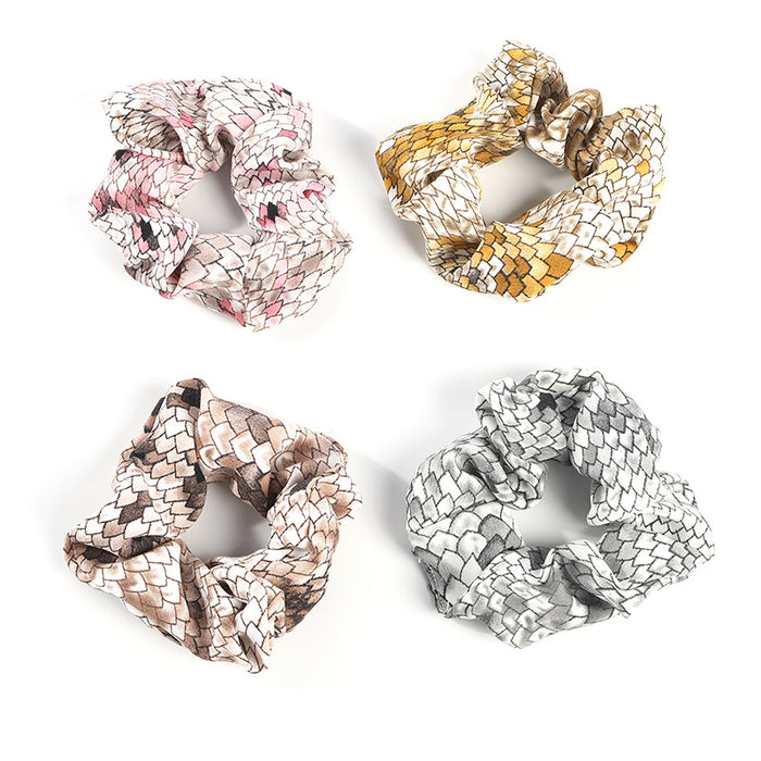 Wholesale Snake Fabric Hair Scrunchies JDC-HS-YYang003