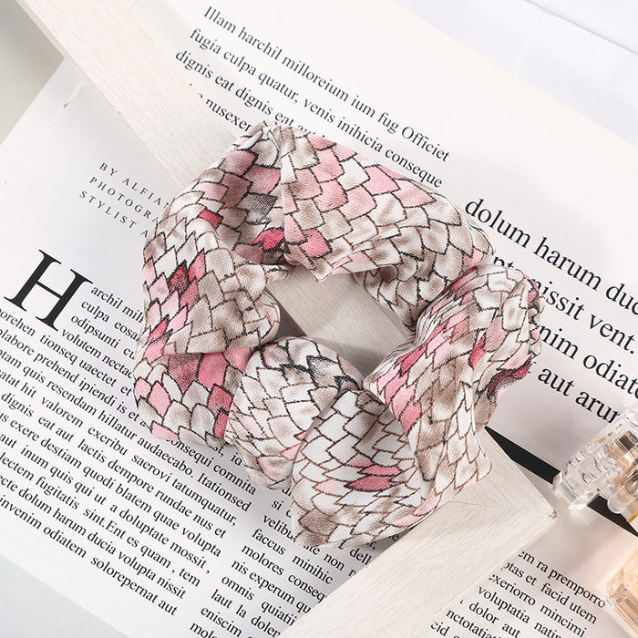 Wholesale Snake Fabric Hair Scrunchies JDC-HS-YYang003