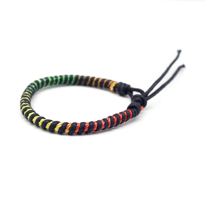 Wholesale Bracelet Polyester Thread Bohemian Handwoven MOQ≥10 JDC-BT-WengW003