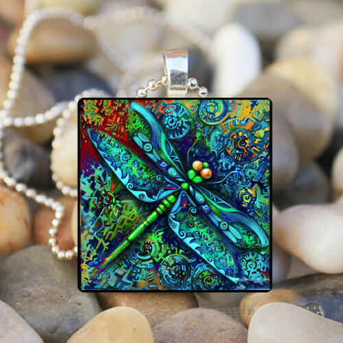 Wholesale Glass Pendant Necklace Jewelry JDC-NE-Saip026