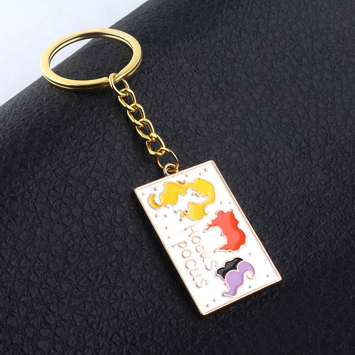 Wholesale Keychain Zinc Alloy Halloween MOQ≥2 JDC-KC-MM030