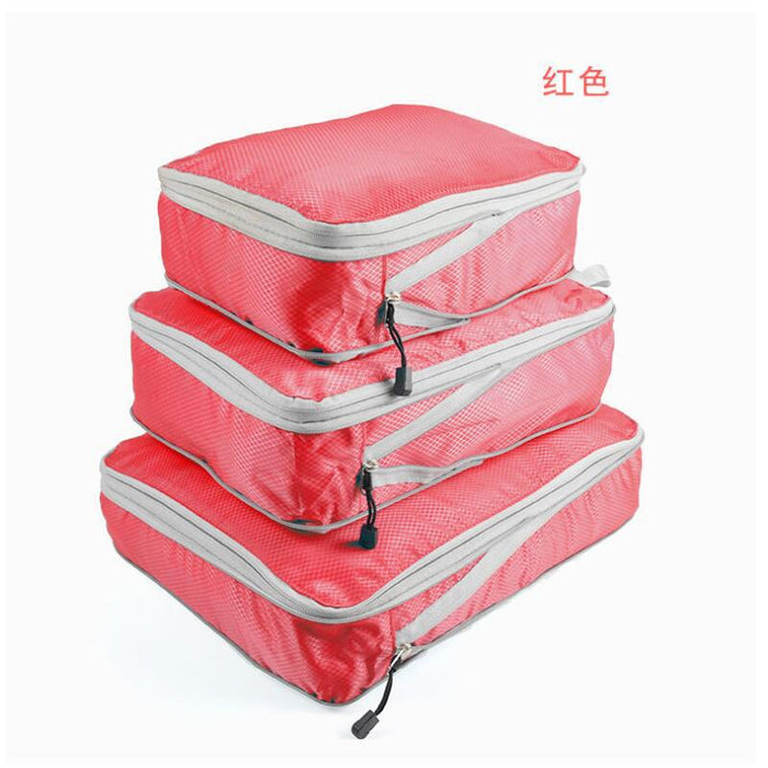 Wholesale Waterproof Nylon Travel Storage Bag Set JDC-SB-HAO004