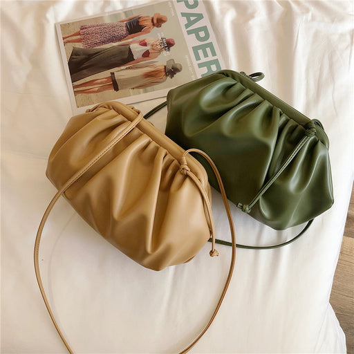 Jewelry WholesaleWholesale Western Style Shoulder Bag Simple Fashion Cloud Bag JDC-SD-Nuon005 Shoulder Bags 诺诺 %variant_option1% %variant_option2% %variant_option3%  Factory Price JoyasDeChina Joyas De China