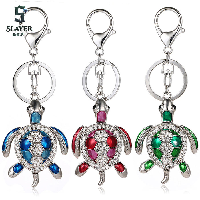 Jewelry WholesaleWholesale Couple Gifts Turtle Bag Car Key Lucky Buckle JDC-KC-ZunMi001 Keychains 尊弥 %variant_option1% %variant_option2% %variant_option3%  Factory Price JoyasDeChina Joyas De China