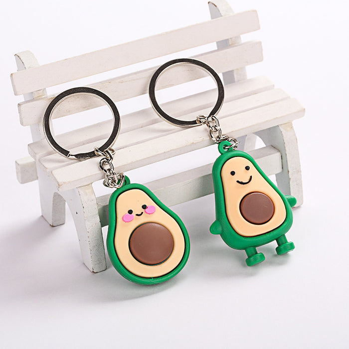 Wholesale Simulation Avocado Keychain MOQ≥2 JDC-KC-WenJ004